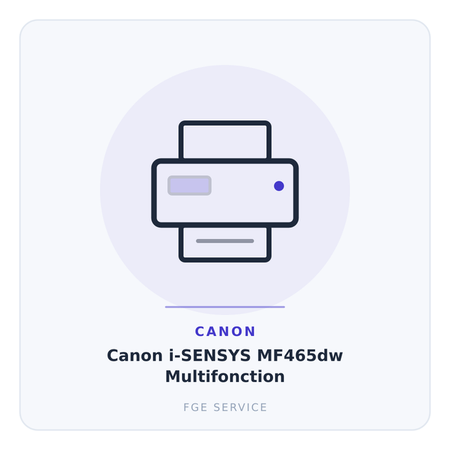 Canon i-SENSYS MF465dw Multifonction