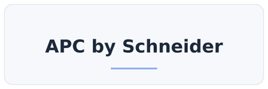 APC by Schneider