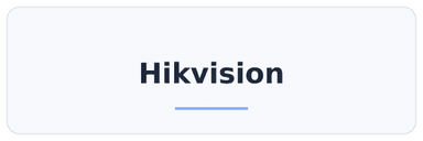 Hikvision