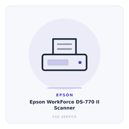 Epson WorkForce DS-770 II Scanner