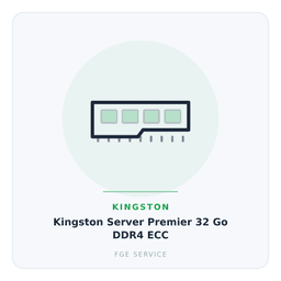 Kingston Server Premier 32 Go DDR4 ECC