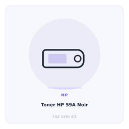 Toner HP 59A Noir